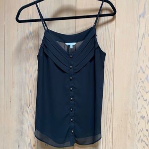 Black Naked Zebra Top